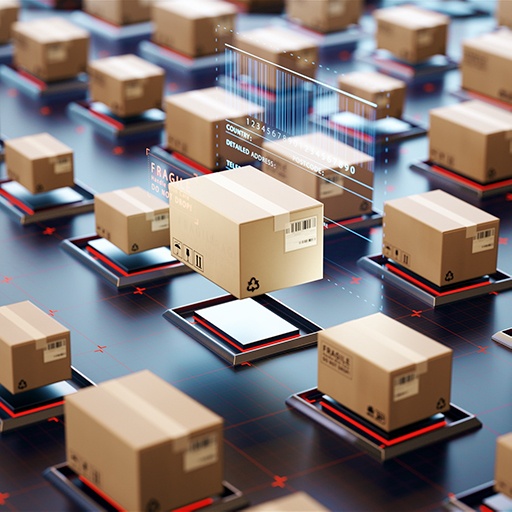 Boxes and data — supply chain solutions