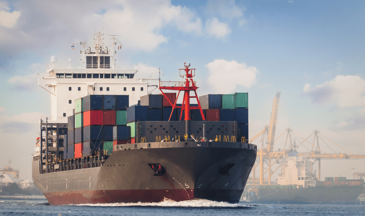 freight on trucks being transported to aircrafts