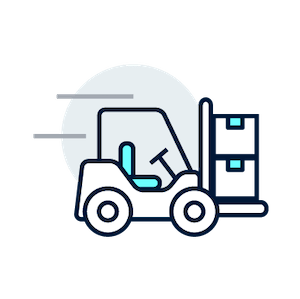 warehouse distribution icon