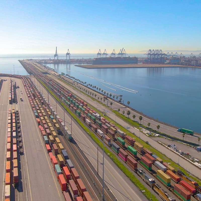 Los Angeles port