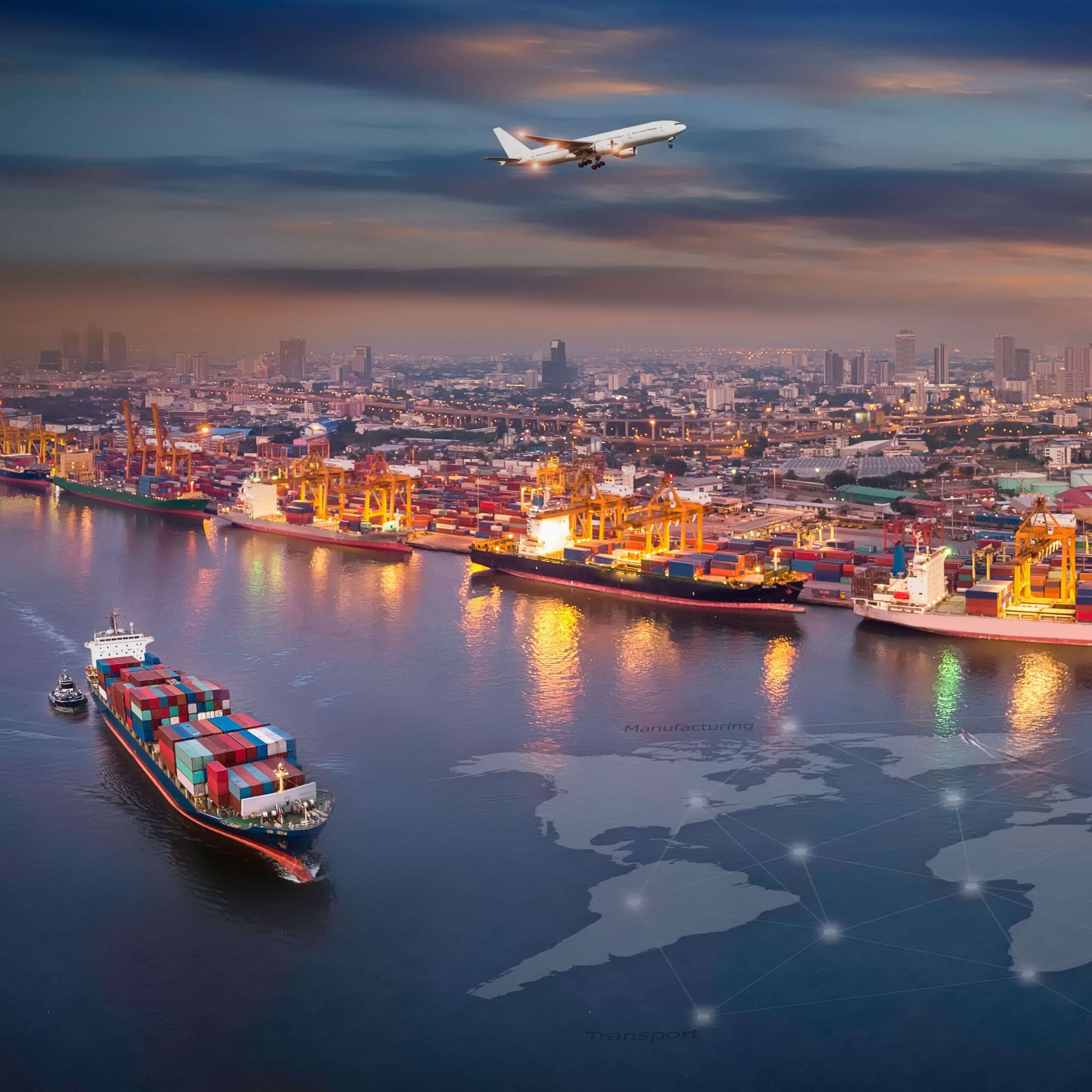 Digital freight shipping worldwide - warehousing and distribution services